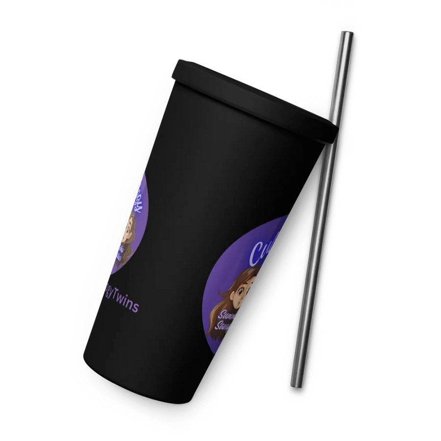 Cultology Logo Cup withStraw product image (7)