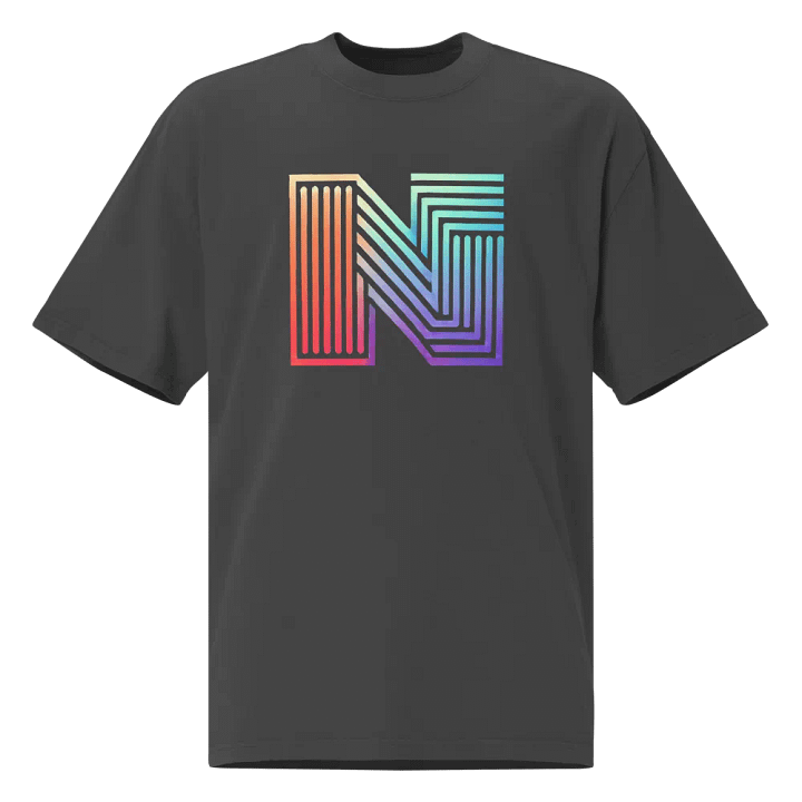 Faded Nostalgia Oversized Tee product image (1)