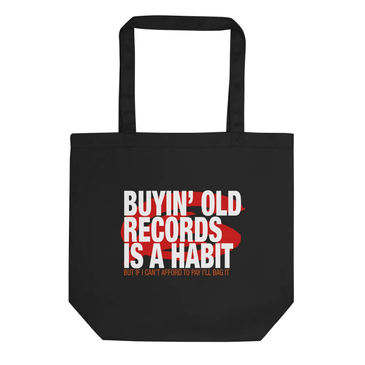 Buyin' Old Records Tote Bag product image (1)