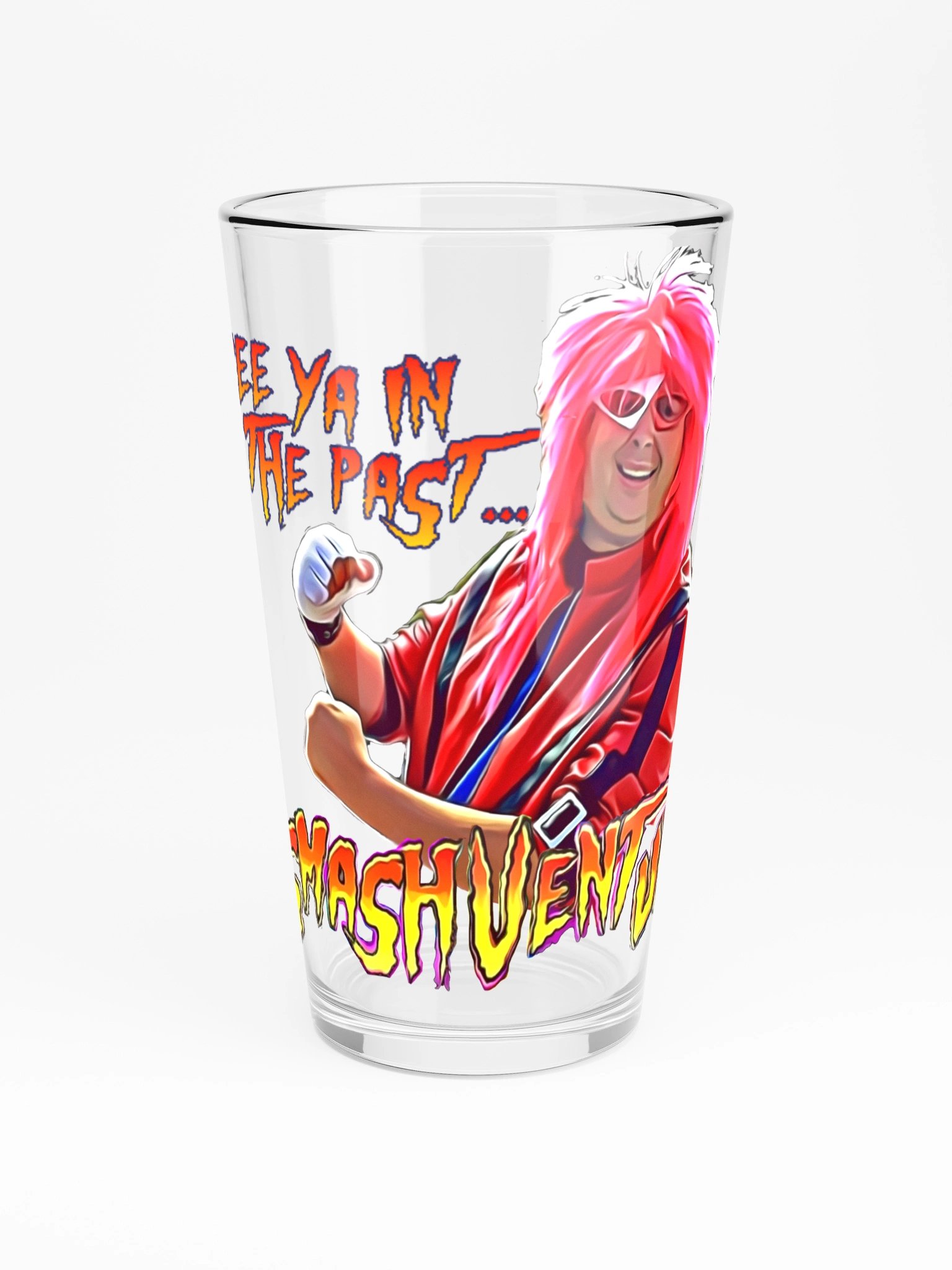 Smash Ventura's Catch Phrase Shaker Pint Glass product image (3)