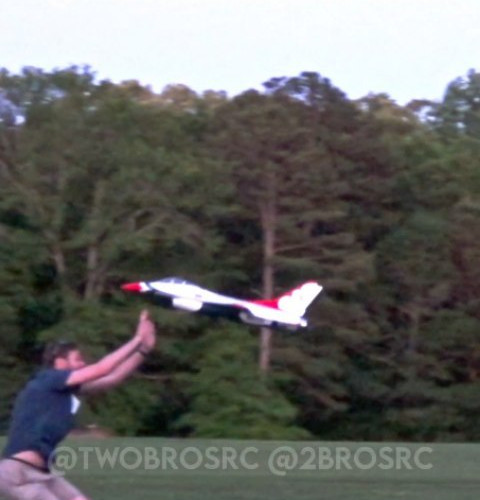 Don't try this at home: Jon from TBRC managed to catch an F-16 out of the sky at Joe Nall during a completely uneventful Frid...