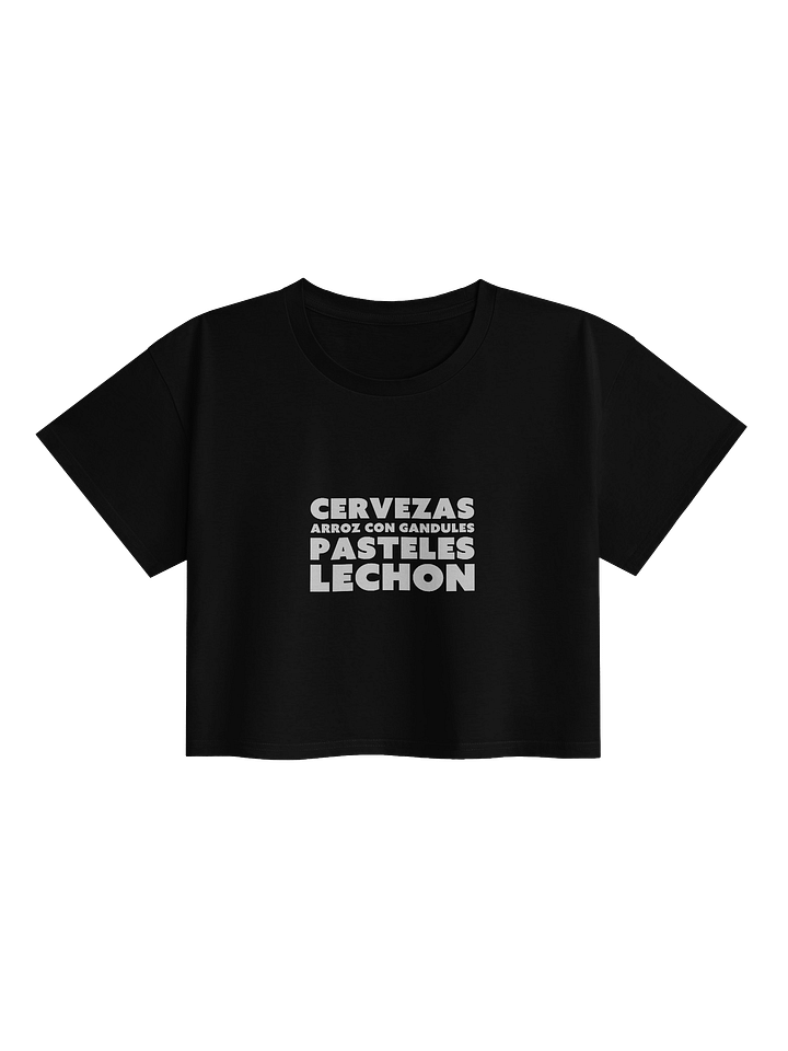 CBG PRBW 2025 Women's Premium Crop Top Menú Navideño product image (2)