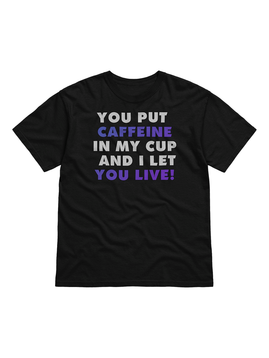 Give Caffeine Logo T-Shirt product image (89)