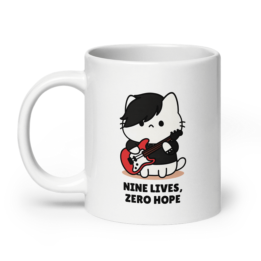 Kawaii Emo Cat – Cute Sad Gothic Kitty with Dark Aesthetic product image (8)