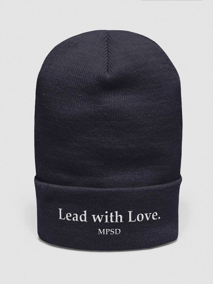 Lead with Love Beanie product image (2)