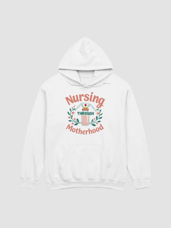 Nurse's Cap Floral Nursing Bottle Hoodie product image (5)
