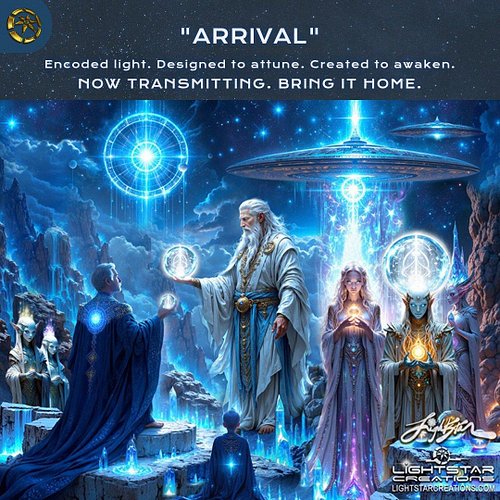 🎨 “ARRIVAL” – A Portal in Image Form

A BRAND NEW Attunement Artwork Creation has arrived: ARRIVAL—a ceremonial convergence o...