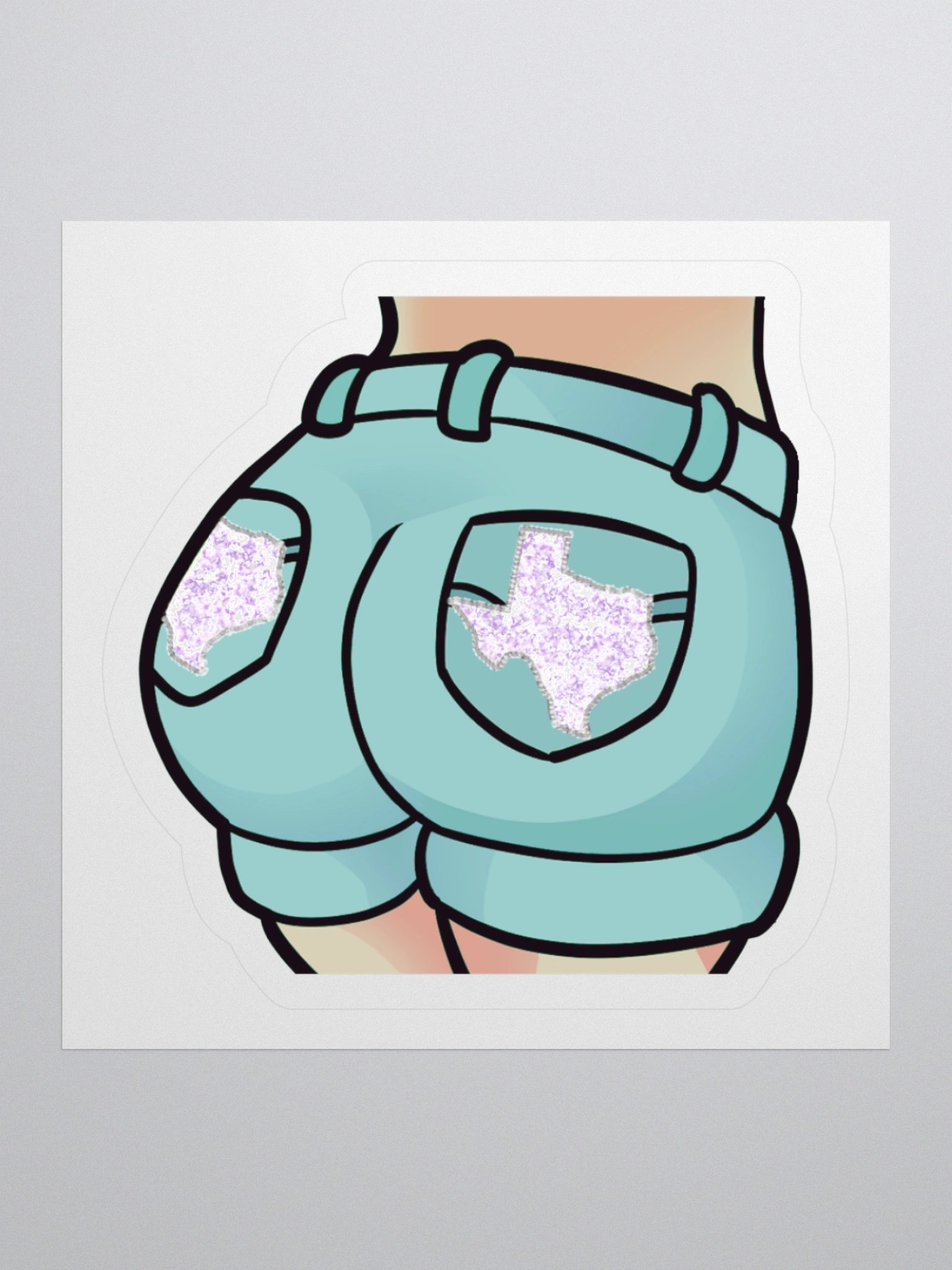 TX Booty Sticker product image (2)