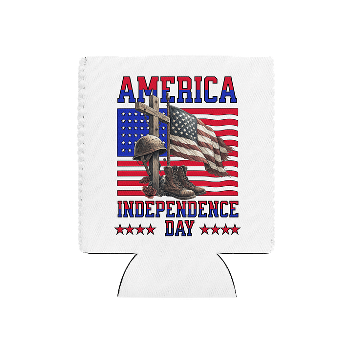 America Independence Day Patriot's Pride Can Cooler product image (2)