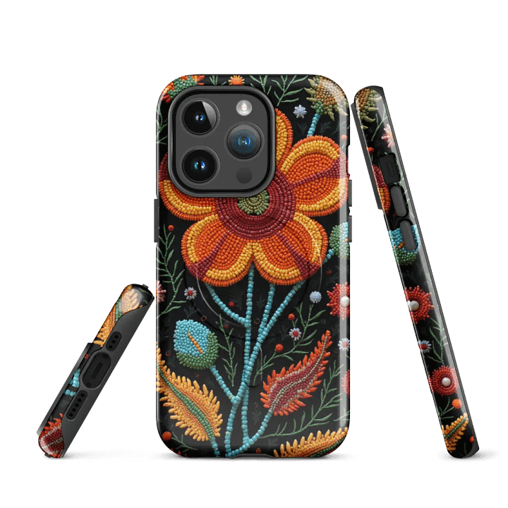 Floral Beaded iPhone® Case product image (2)