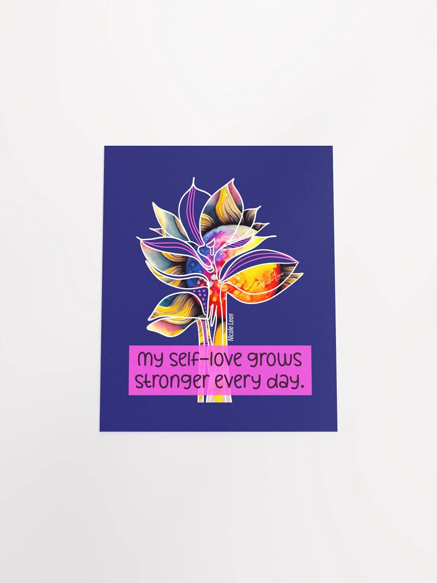 Blossoming Self-Love Poster product image (4)