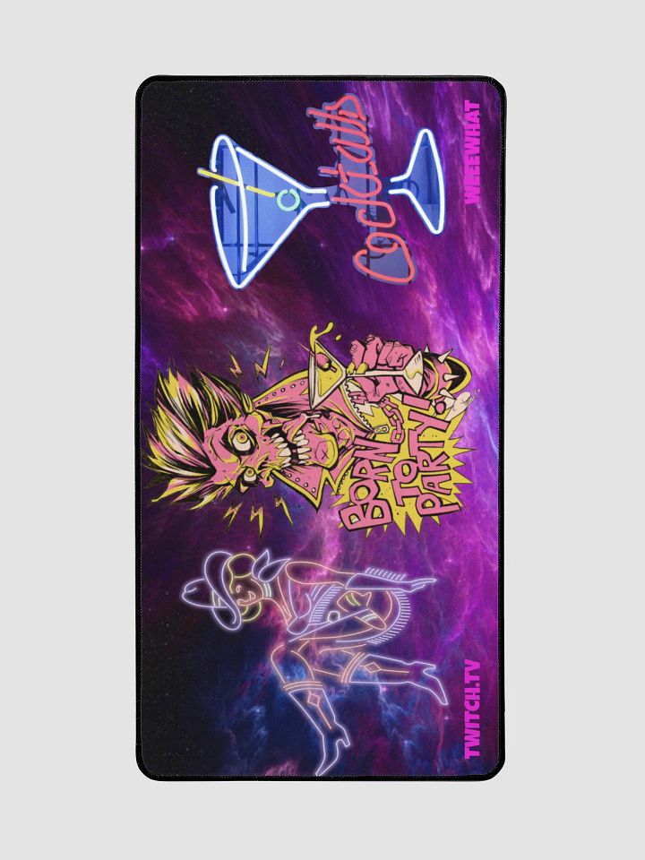 Born To Party Desk Mat 31.5