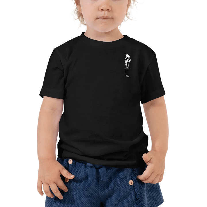 Ghostface Knife - Embroidered Toddler Tee product image (1)