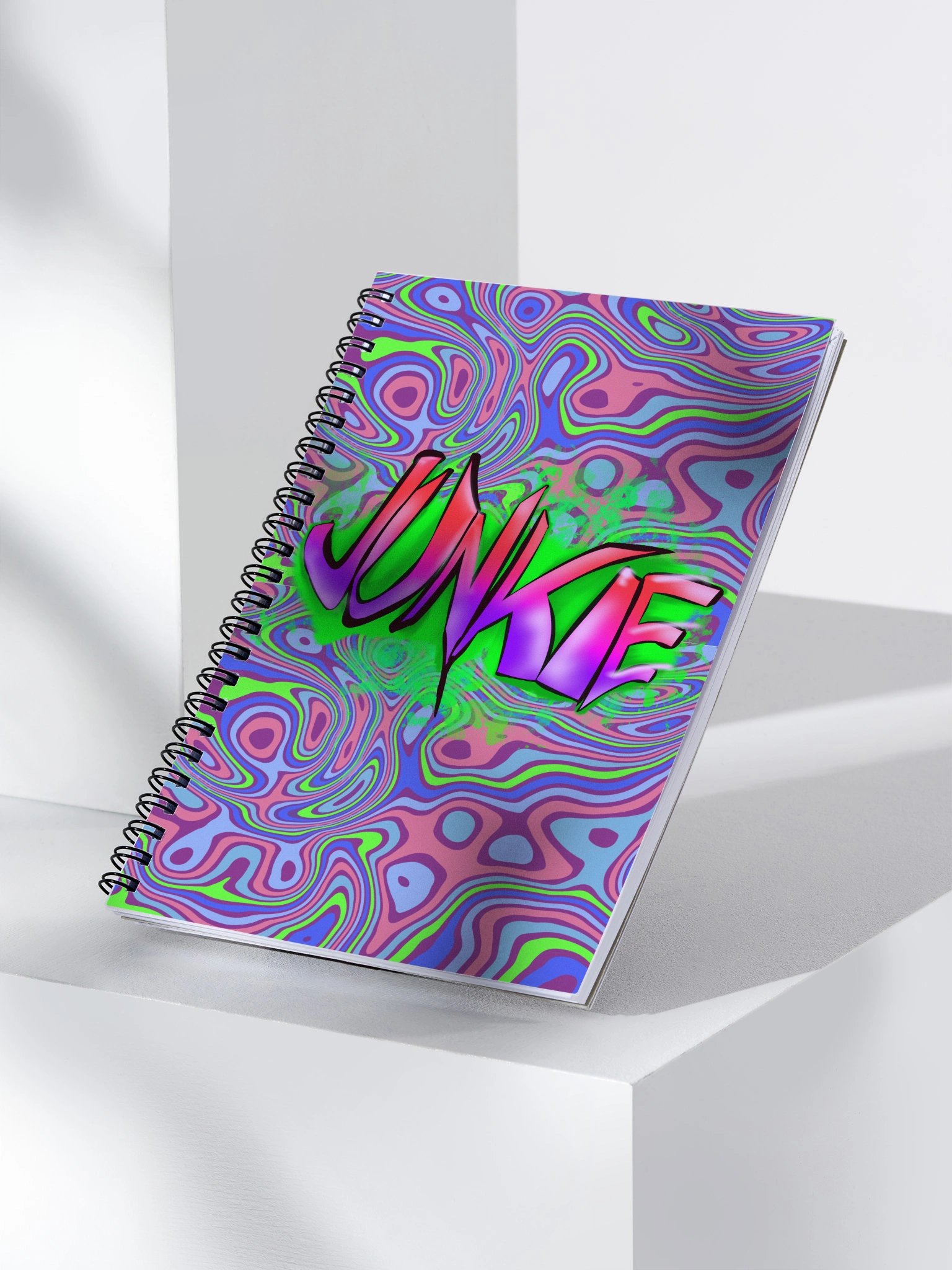 “Graffiti Surge” – Junkie Project Notebook product image (3)