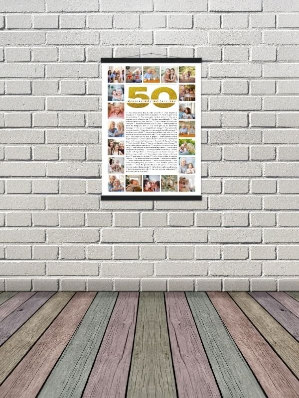 50 Reasons Why We Love You Photo Collage Canva Template product image (7)