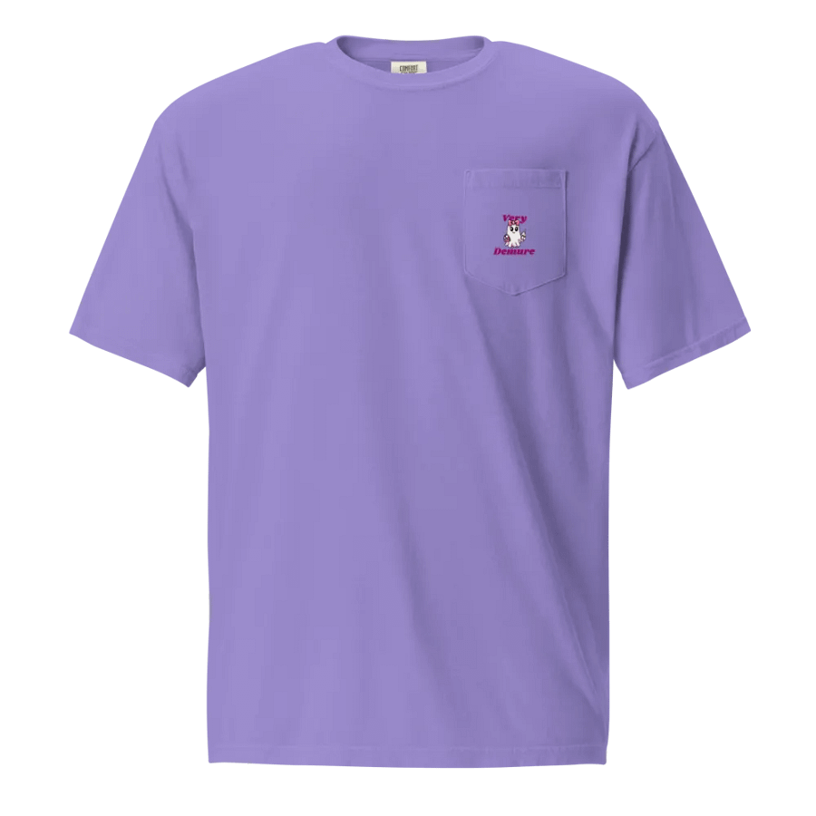 Very Demure Cute Ghost Cotton Pocket T-Shirt product image (5)