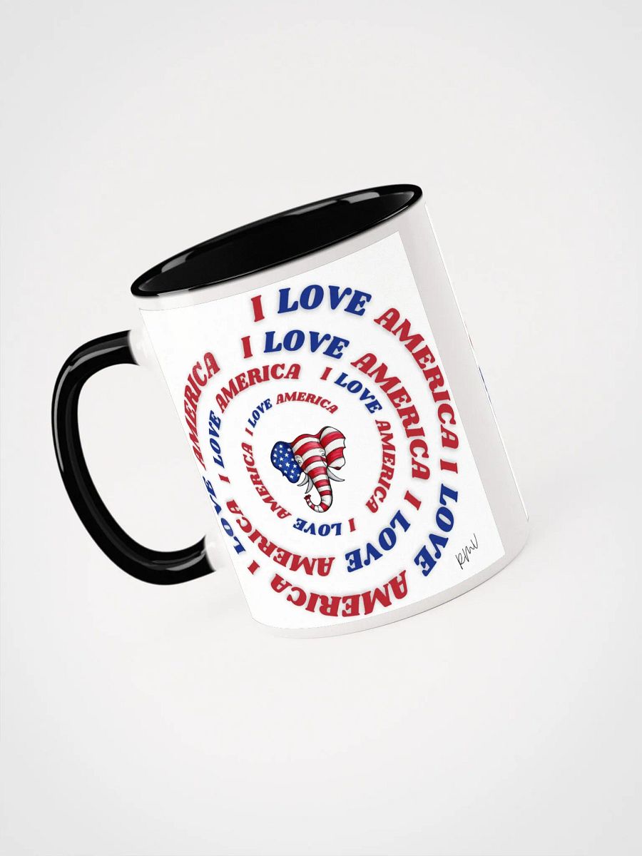 Ceramic Mug Spiral Love America product image (3)