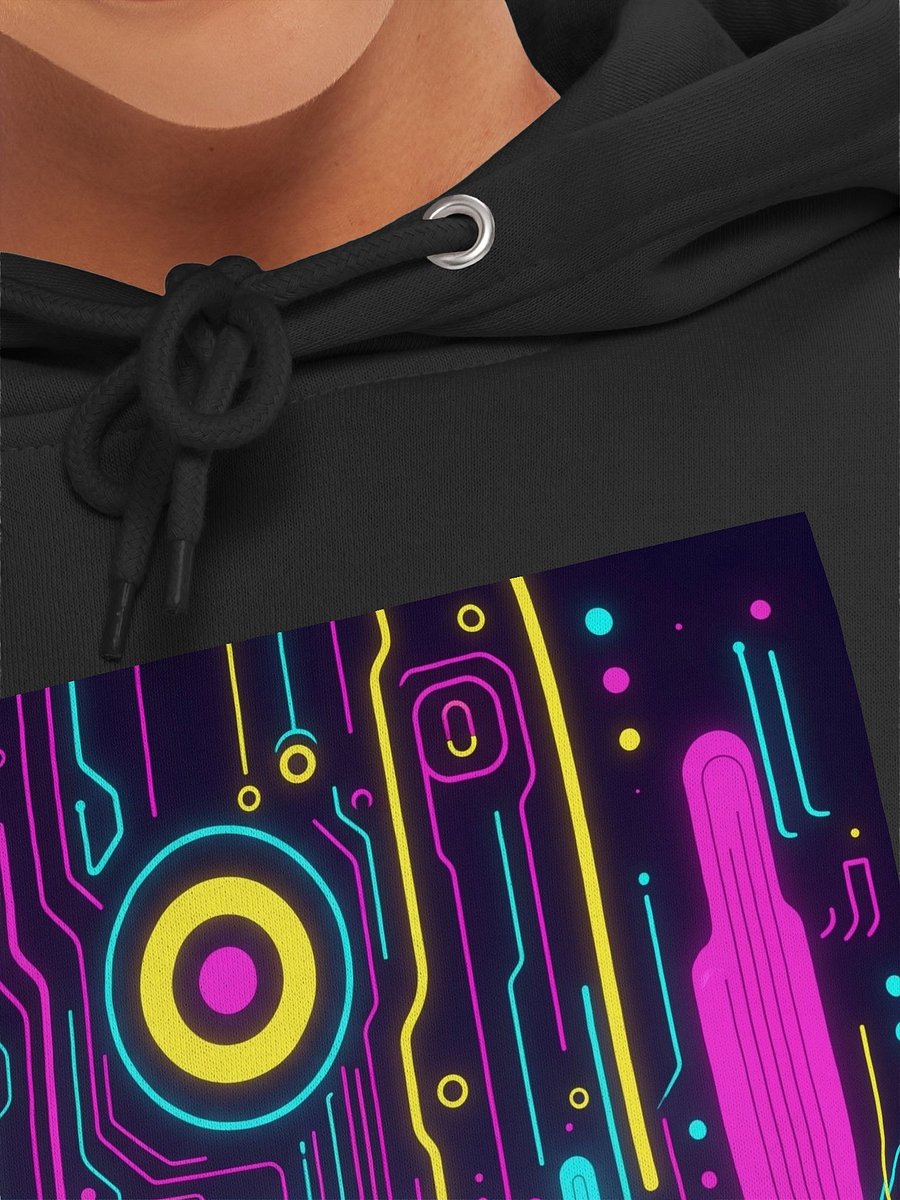 Neon Cityscape Premium Hoodie product image (7)