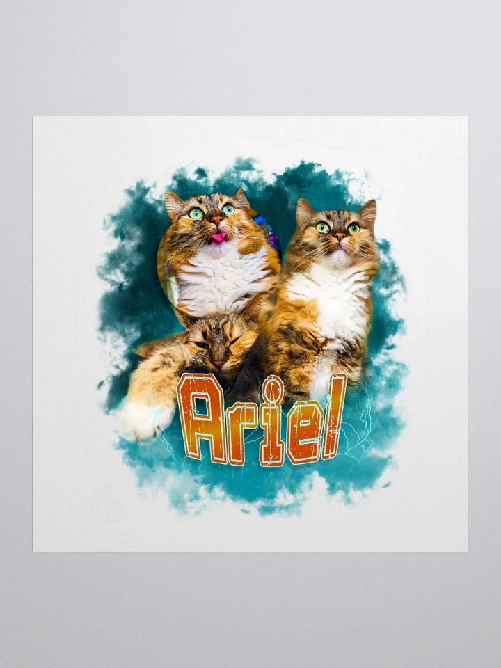 Ariel Bday Sticker product image (1)