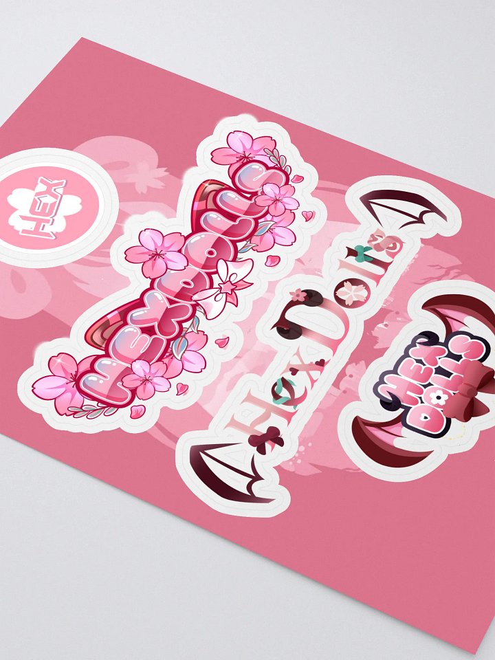 Evolution of Hex Logo Stickers product image (2)