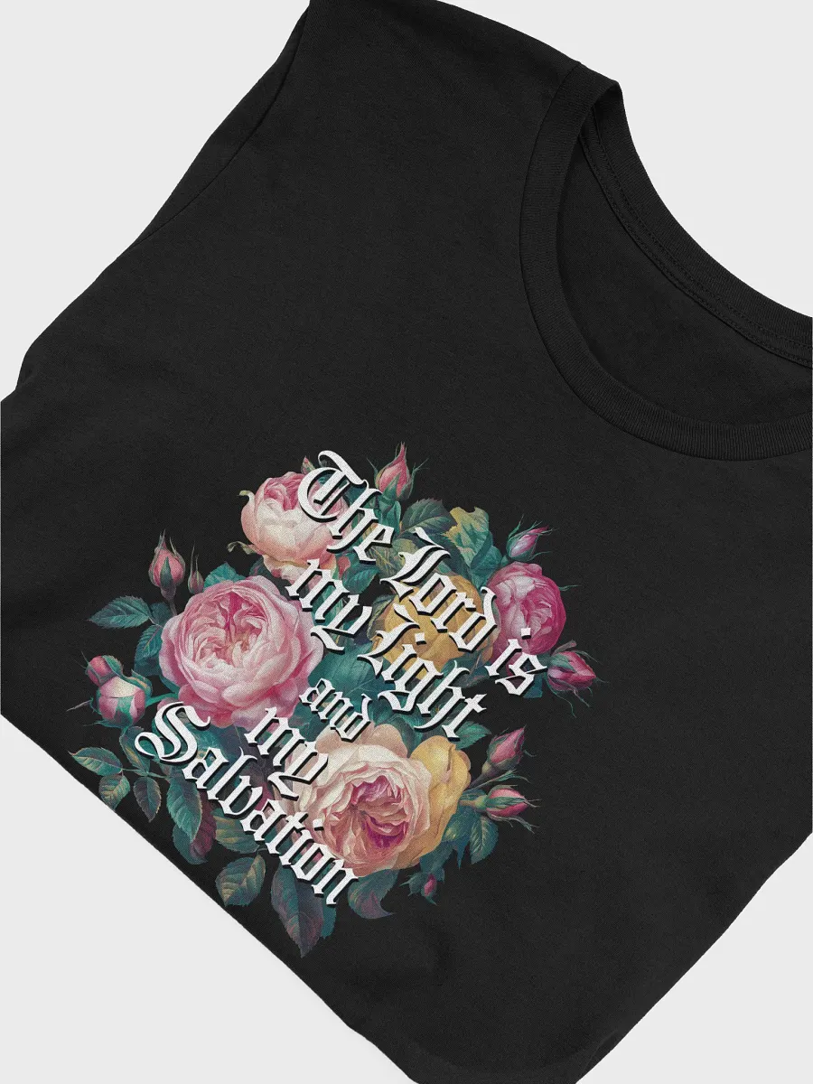 the lord is my light and my salvation tee unisex product image (5)