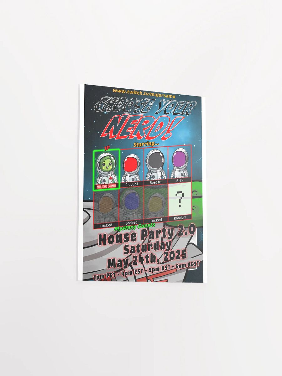 Samo House Party 2.0 Event Poster product image (9)