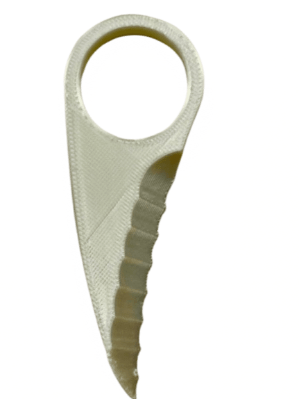 Package Opener Plastic Easy to Use Box Cutter Strong and Doesn't Break - White product image (1)