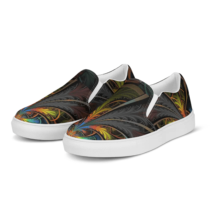 Black Mist Men's Canvas Slip On Shoes product image (2)