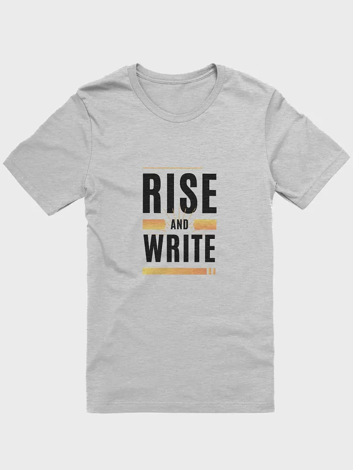 Rise and Write T-shirt product image (4)