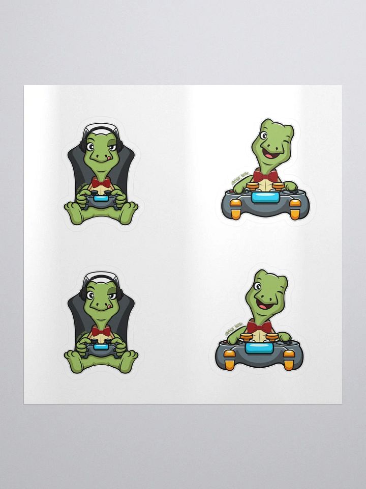 Gaming/Gamer Turtle Stickers product image (1)