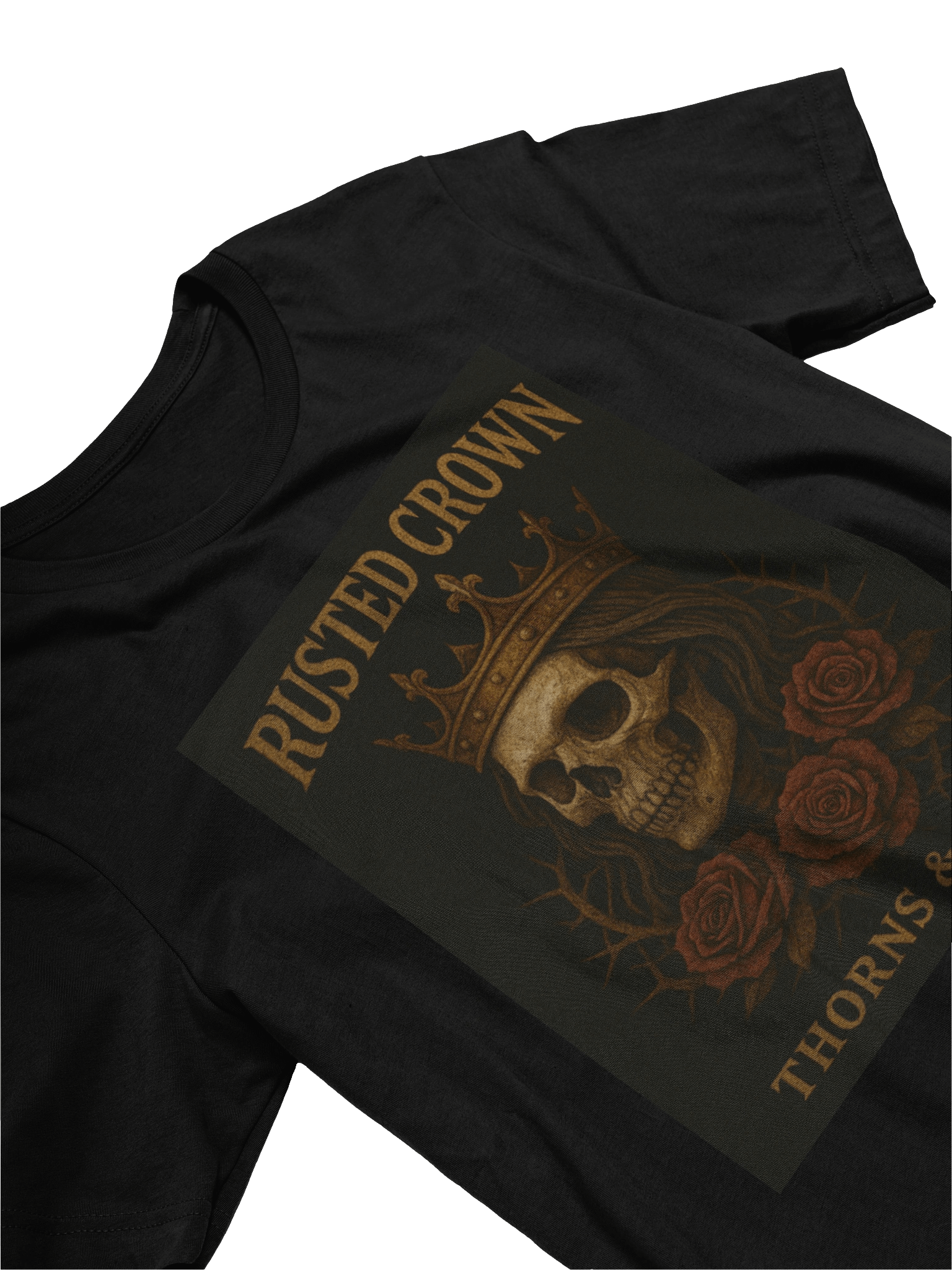 Rusted Crown & Roses T-Shirt product image (3)