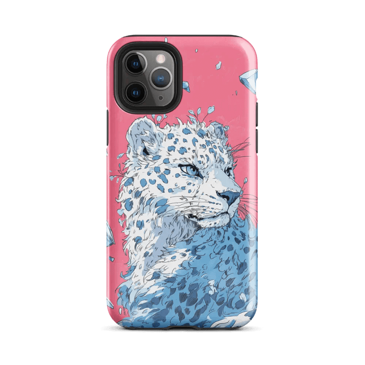 Snow Leopard Pink - Tough Phone Case product image (2)