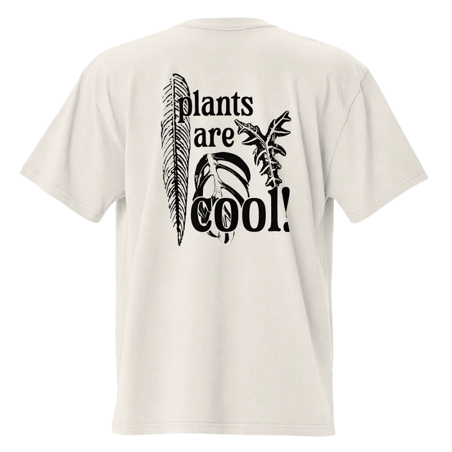 PLANTS ARE COOL 😎 oversized tee product image (6)