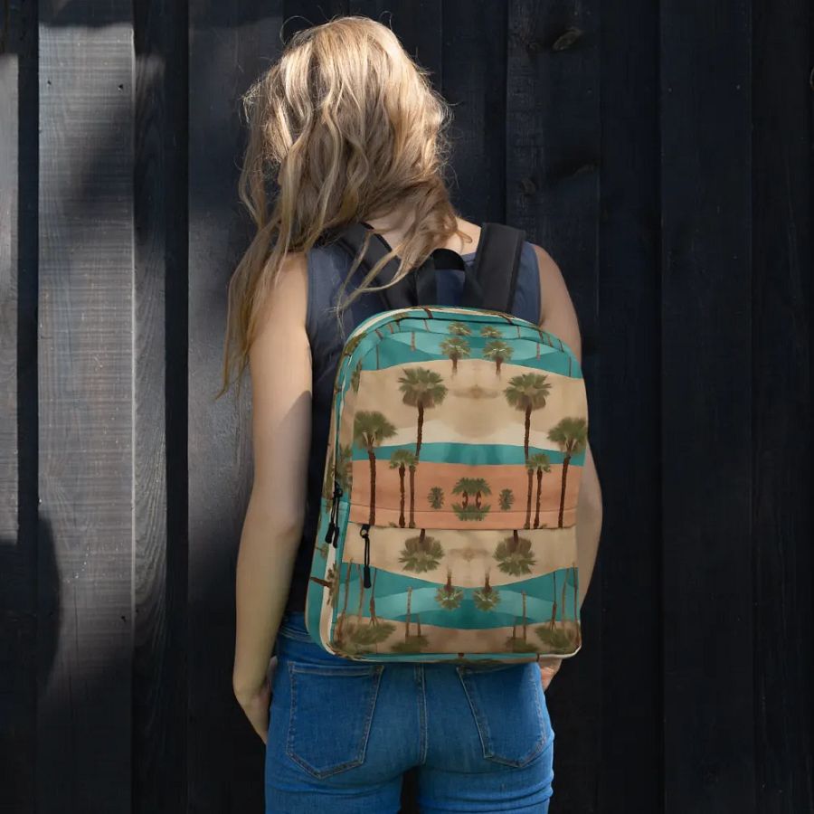 Infinite Palm Trees #3 - Backpack product image (8)