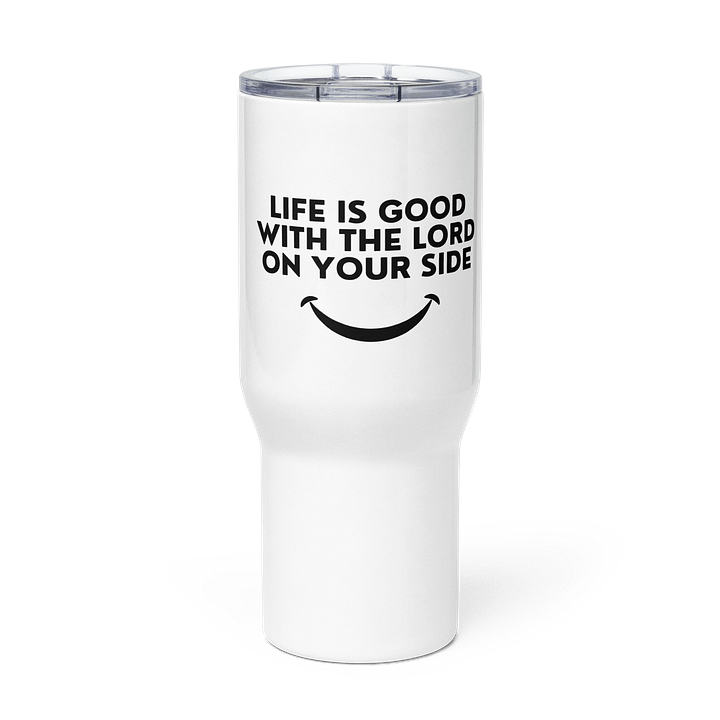 Smilie Travel Mug with Handle product image (3)