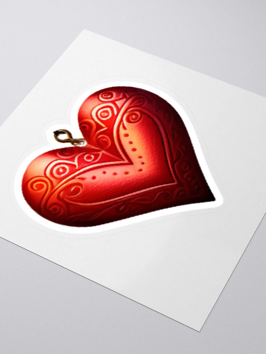 Whimsical Heart Sticker product image (3)