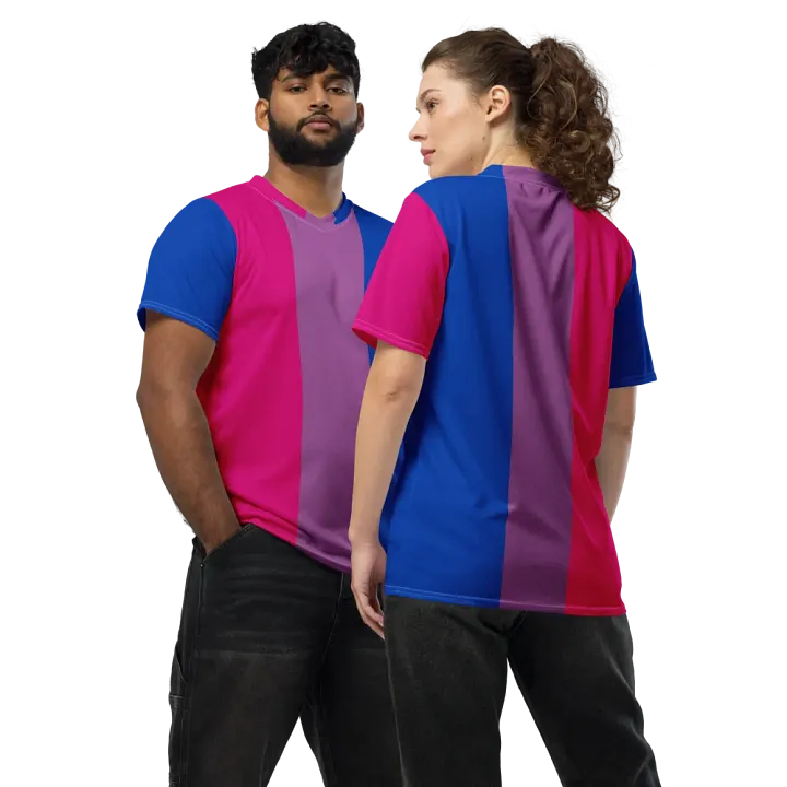 Bisexual Pride Flag - All-Over Print Jersey product image (2)