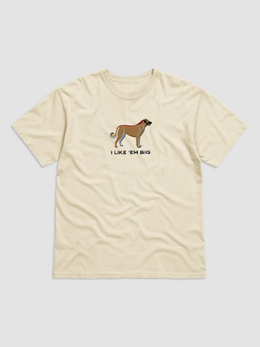 I Like 'Em Big T-Shirt(Embroidered) of an Anatolian Shepherd Dog product image (25)