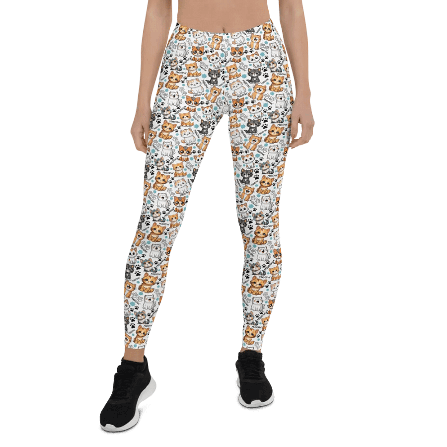 Meow Magic Leggings product image (1)