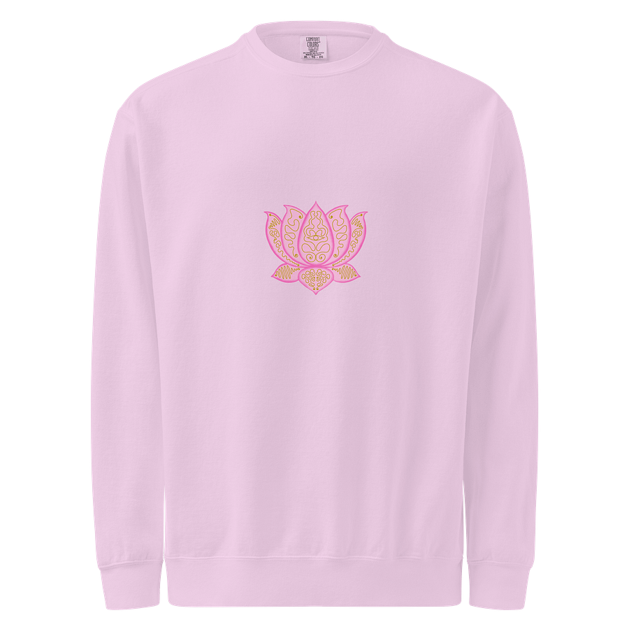 Golden Lotus Unisex Sweatshirt product image (1)