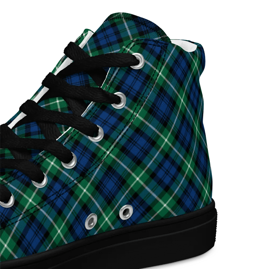 Lamont Tartan Men's High Top Shoes product image (12)