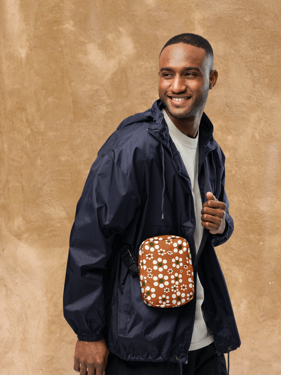 Mexican Terracotta Floral Crossbody Bag product image (2)