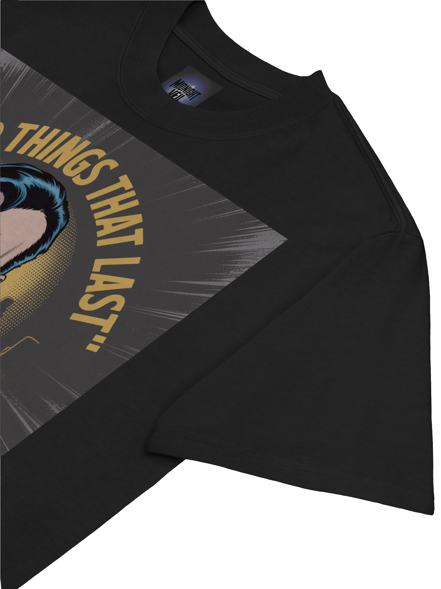 I Build Things That Last: Ozymandias Inspired Oversized Faded T-Shirt product image (7)