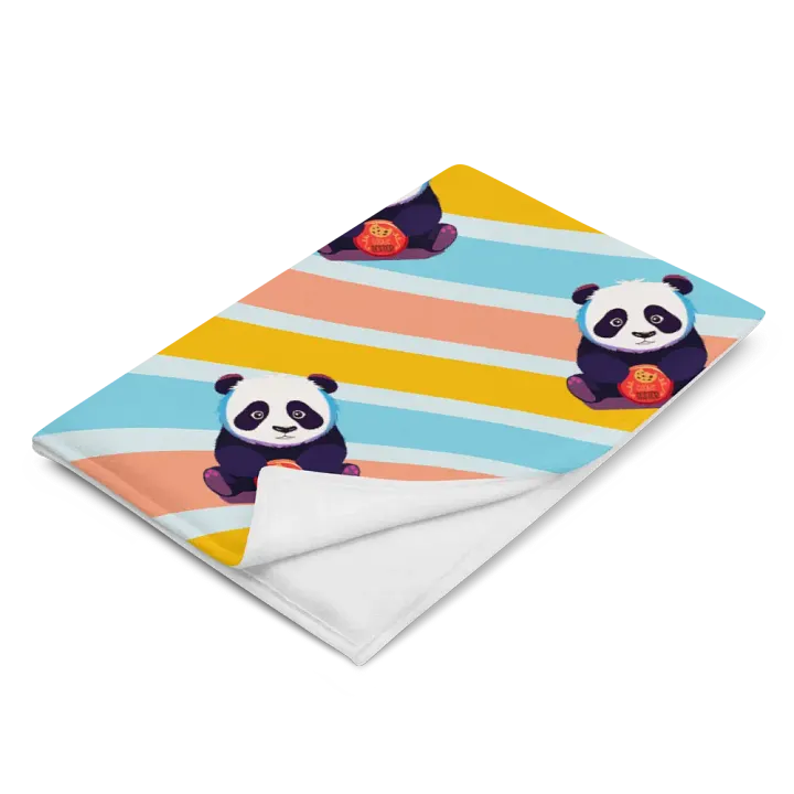 Panda Cookie Throw Blanket product image (2)