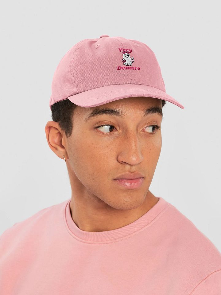 Very Demure Cute Ghost Embroidered Classic Dad Hat product image (2)
