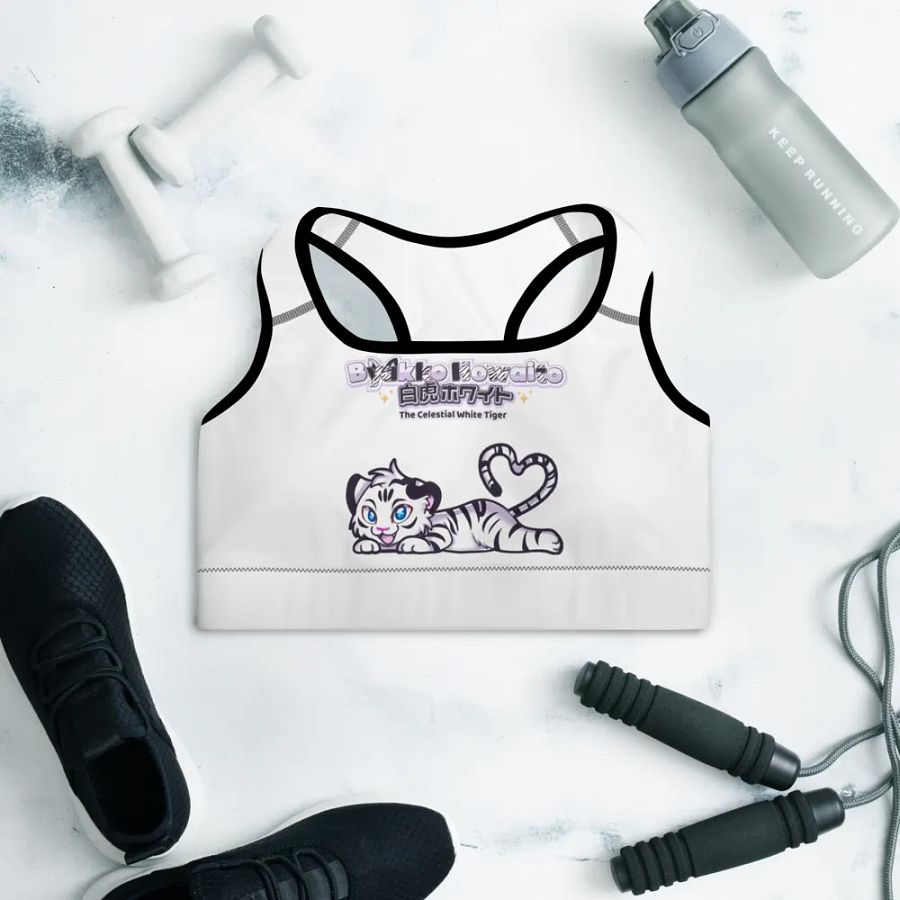 Padded Sports Bra - Byakko White Tiger Edition product image (10)