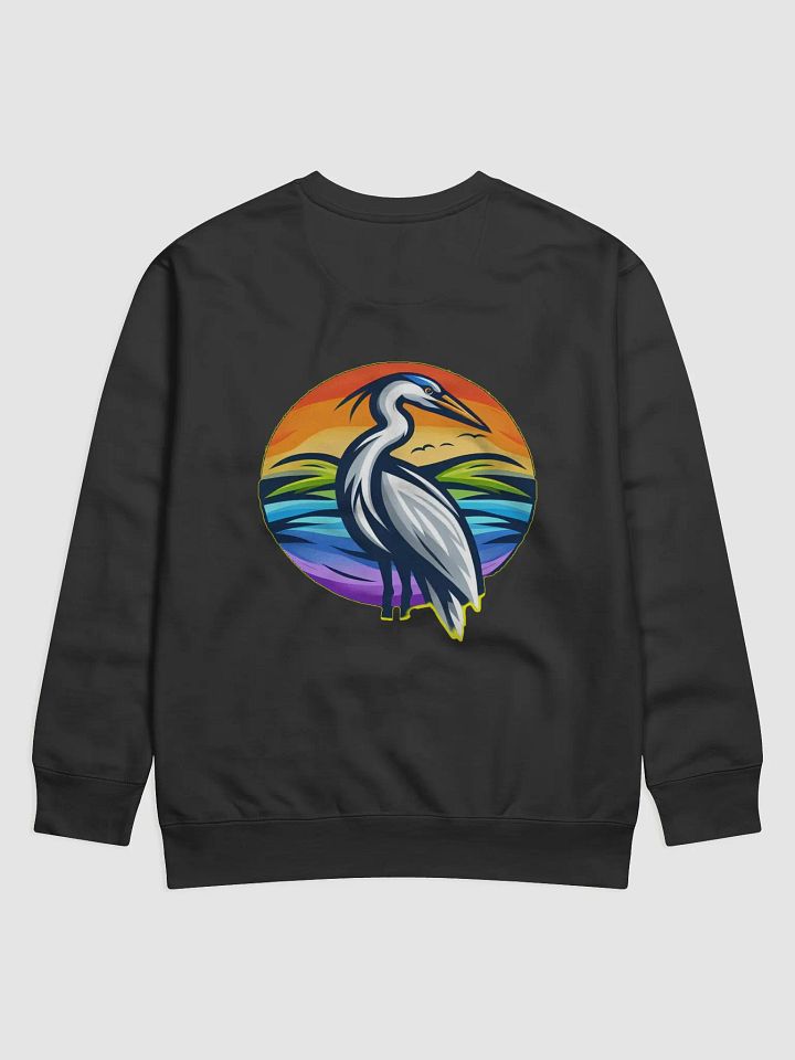 Sunset Heron Premium Sweatshirt product image (2)