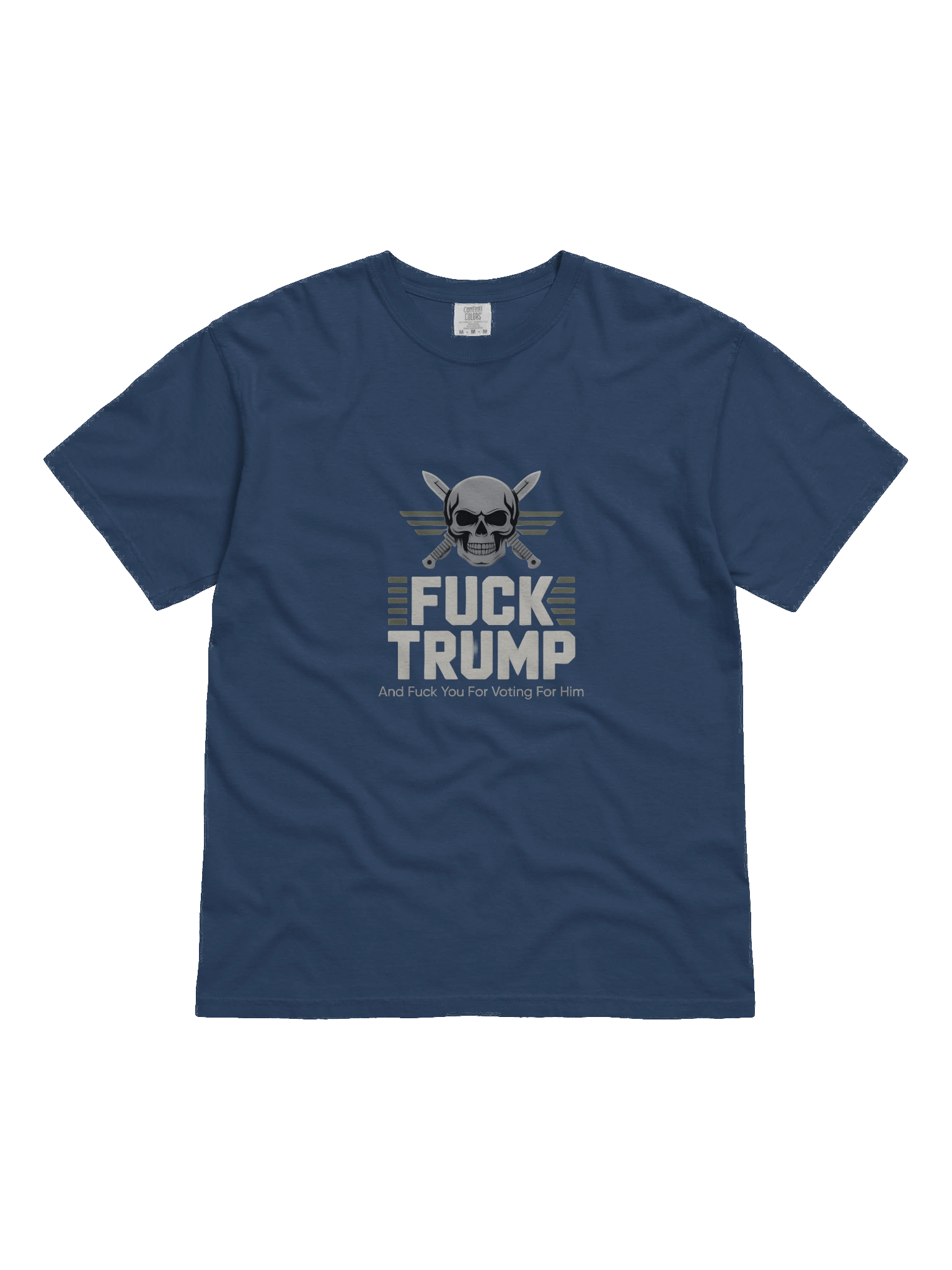 Fuck Trump: Garment-Dyed T-Shirt product image (4)