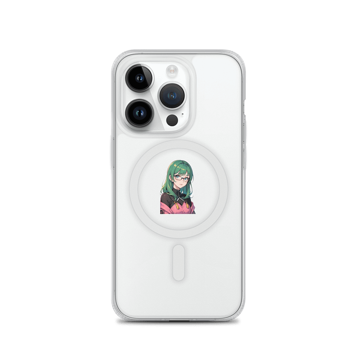 (GREEN WAIFU) K Clear Case for iPhone product image (2)