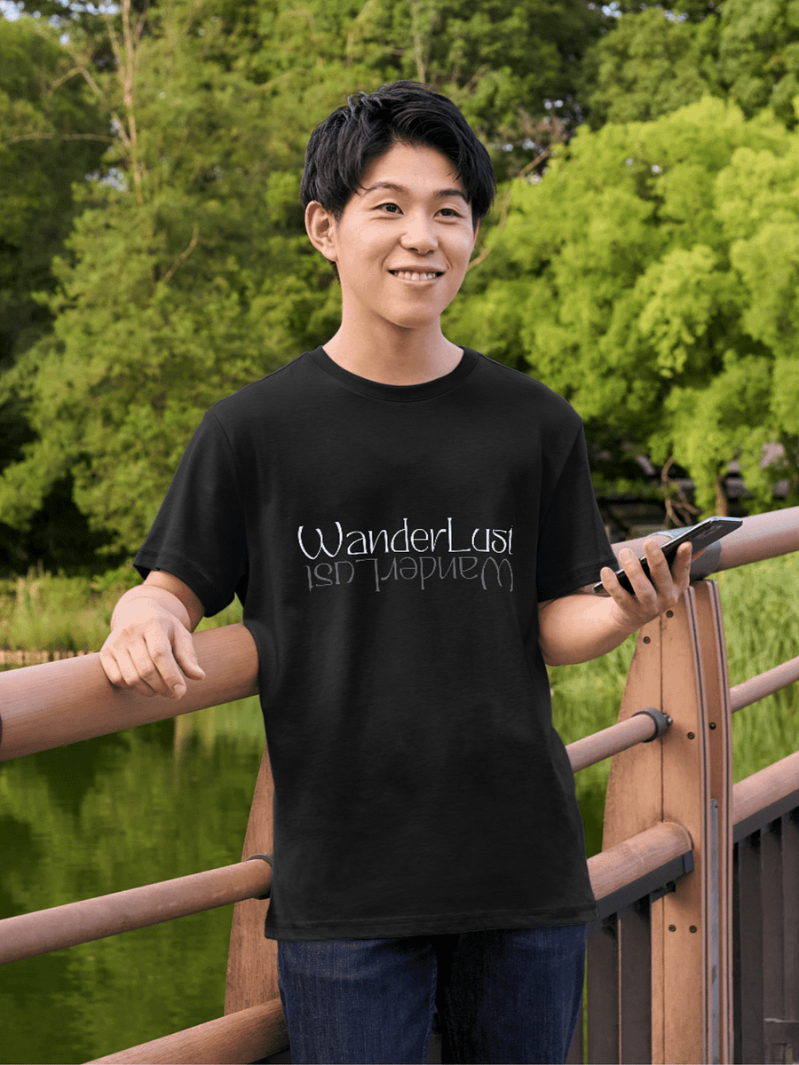 Wonderlust Upside-Down T-Shirt product image (2)